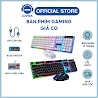 Bàn Phím Máy Tính Có Dây Laptop Giả Cơ Gaming Led Giá Rẻ Cute Luviba Bp01