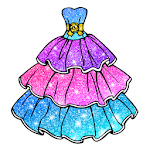 Cover Image of ダウンロード Dress glitter color by number-Paint by Number 1.1 APK