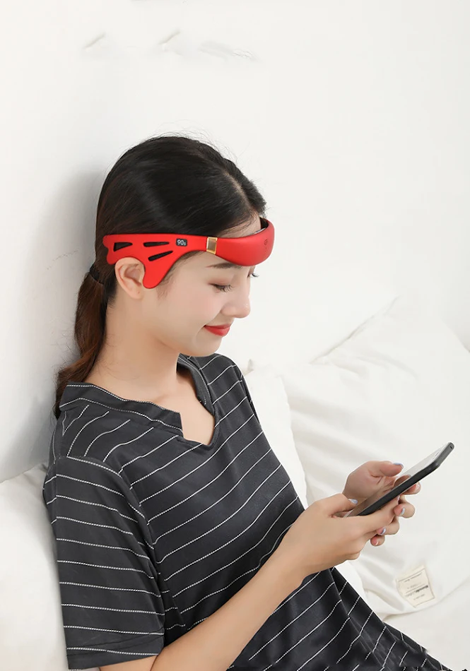 Instrument de Sommeil Intelligent pour Insomnie Aide à s'Endormir Profondément et Rapidement, S'endormir en quelques Secondes, Améliore le Sommeil