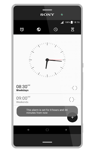 Xperia™ Theme - Black flat