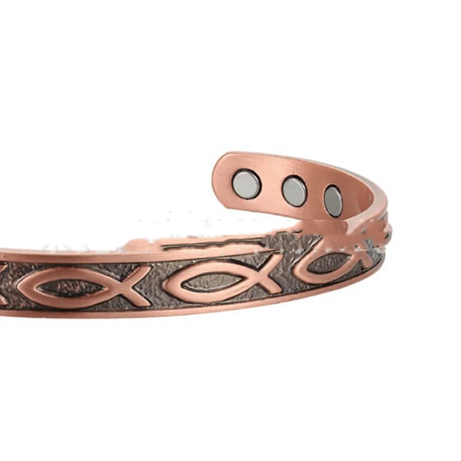 Pulsera Deportiva Magnética de Cobre Puro Energía. Mejora tu rendimiento atlético, alivia el dolor y el estrés, y disfruta de bienestar.