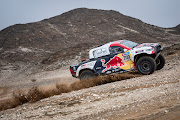 Nasser Al-Attiyah remains on course for a fifth Dakar Rally title after stage seven.