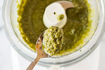 Dairy Free Basil Pesto (Nut Free)