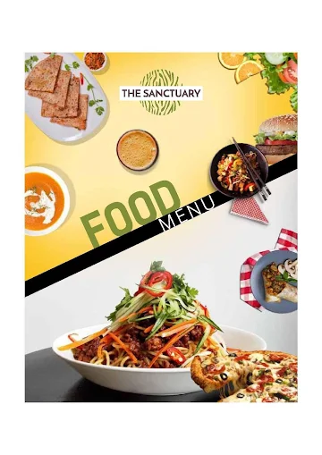 The Sanctuary menu 