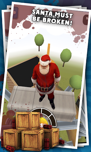 Santa Claus Stair Dismount