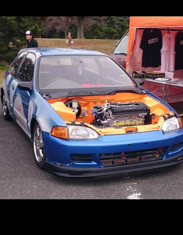 シビックのHONDA・シビック・EG6・USDM・安倍さんのご冥福をお祈りいたします。に関するカスタム事例の投稿画像6枚目