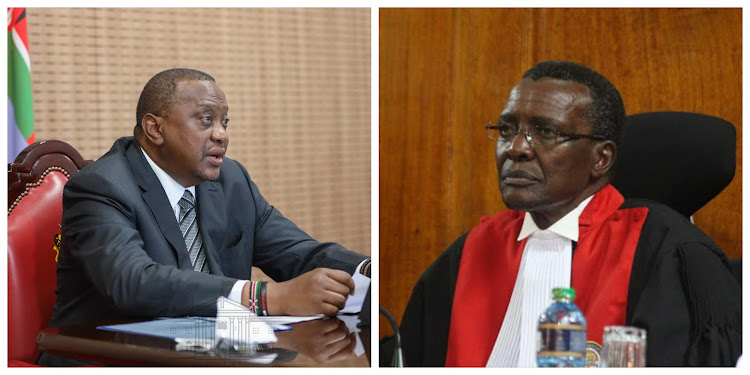 The Chief Justice David Maraga asked President Uhuru Kenyatta to dissolve the Parliament for failing to enact the two-third gender rule.