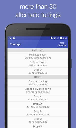 Screenshot Guitar Tuner