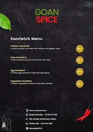 Goan Spice menu 2
