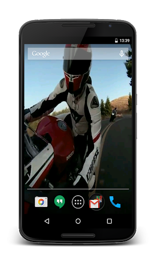 Screenshot Motorcycle Live Wallpaper