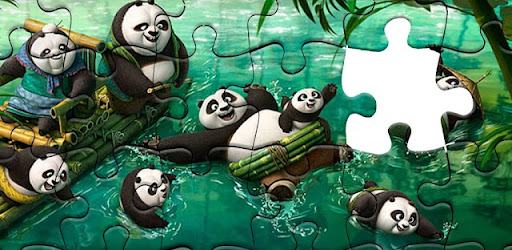 Panda Game Puzzle ft Kung Fu