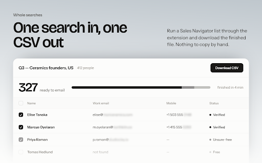 Cuvy.io: Free B2B Phone Number & Email Finder screenshot 3
