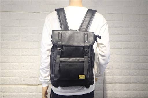 Title 1, New Mens Backpack Casual College Style Portabl...