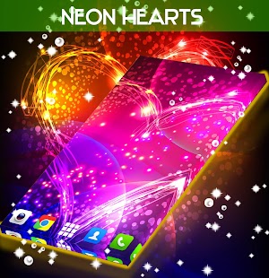 How to install Neon Hearts Live Wallpaper patch 4.199.83.71 apk for pc