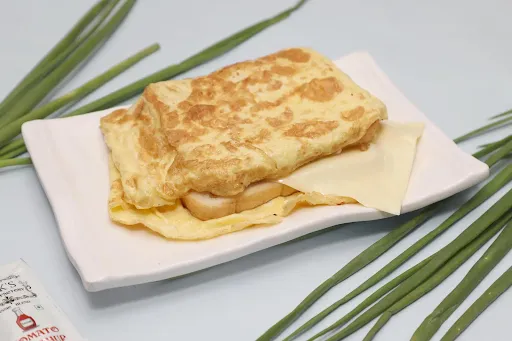 Cheese Bread Omelette