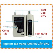 Hộp Test Dây Mạng Rj45 Cáp Bnc Đồng Trục Cho Kỹ Thuật It