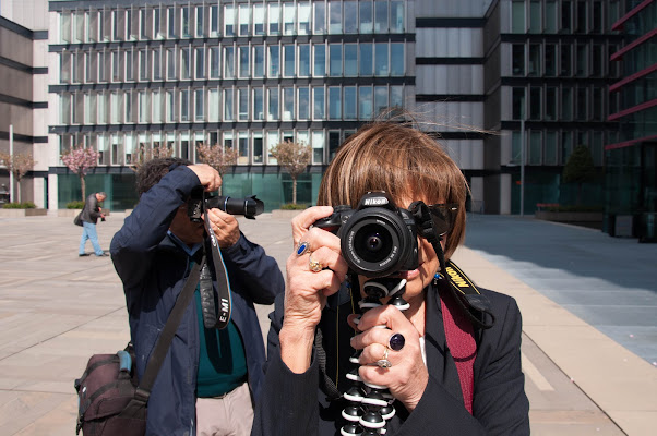 Fotografi all'opera di Giomi