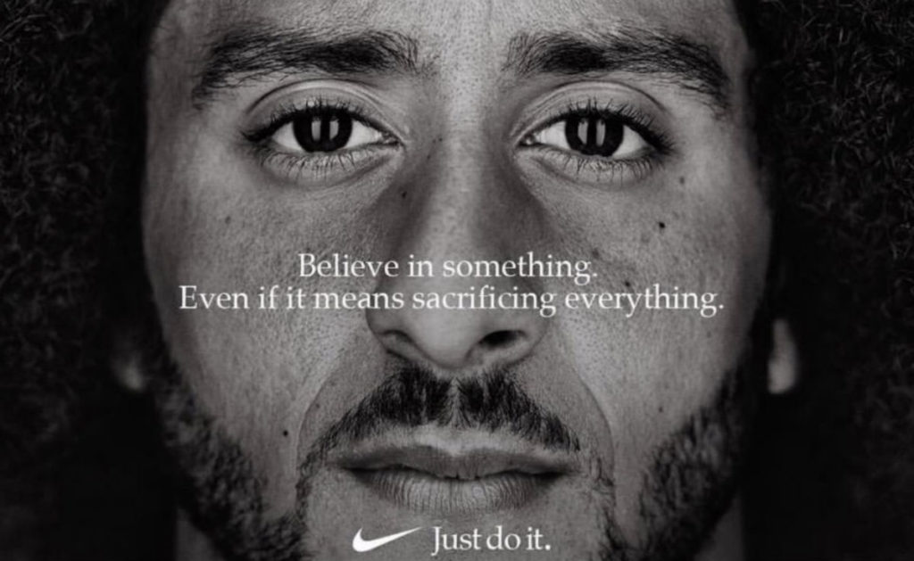 Nike Kaepernick Вирусная Кампания