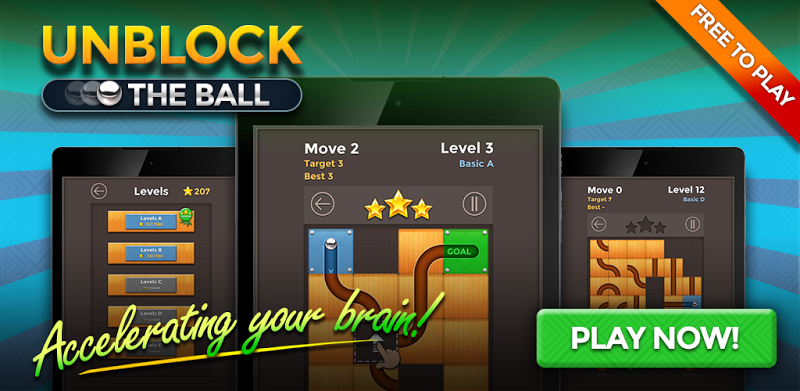 Unblock The Ball: Slide Puzzle