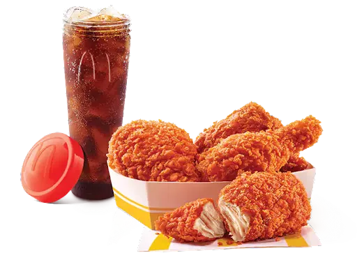 4 Pcs McSpicy Fried Chicken + 1 Coke