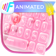 Pink Animated Fast Keyboard  Icon