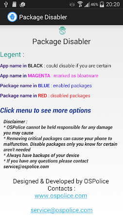 Package Disabler Pro (Samsung) v4.2