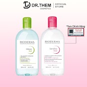 Nước Tẩy Trang Bioderma Cho Da Dầu Mụn Sebium / Da Nhạy Cảm Sensibio H2O 100Ml - 250Ml - 500Ml