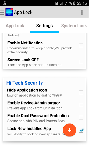 Hi-Tech App Lock Lollipop++