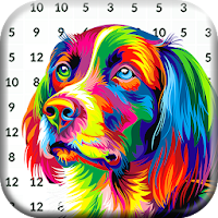 Pixel Pets Color By Number Animal Pixel Art