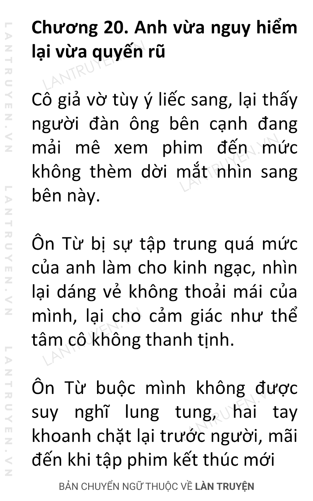 Cho Má Em Thêm Hồng - Chương 20