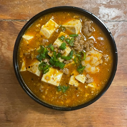 Ma Po Tofu with rice