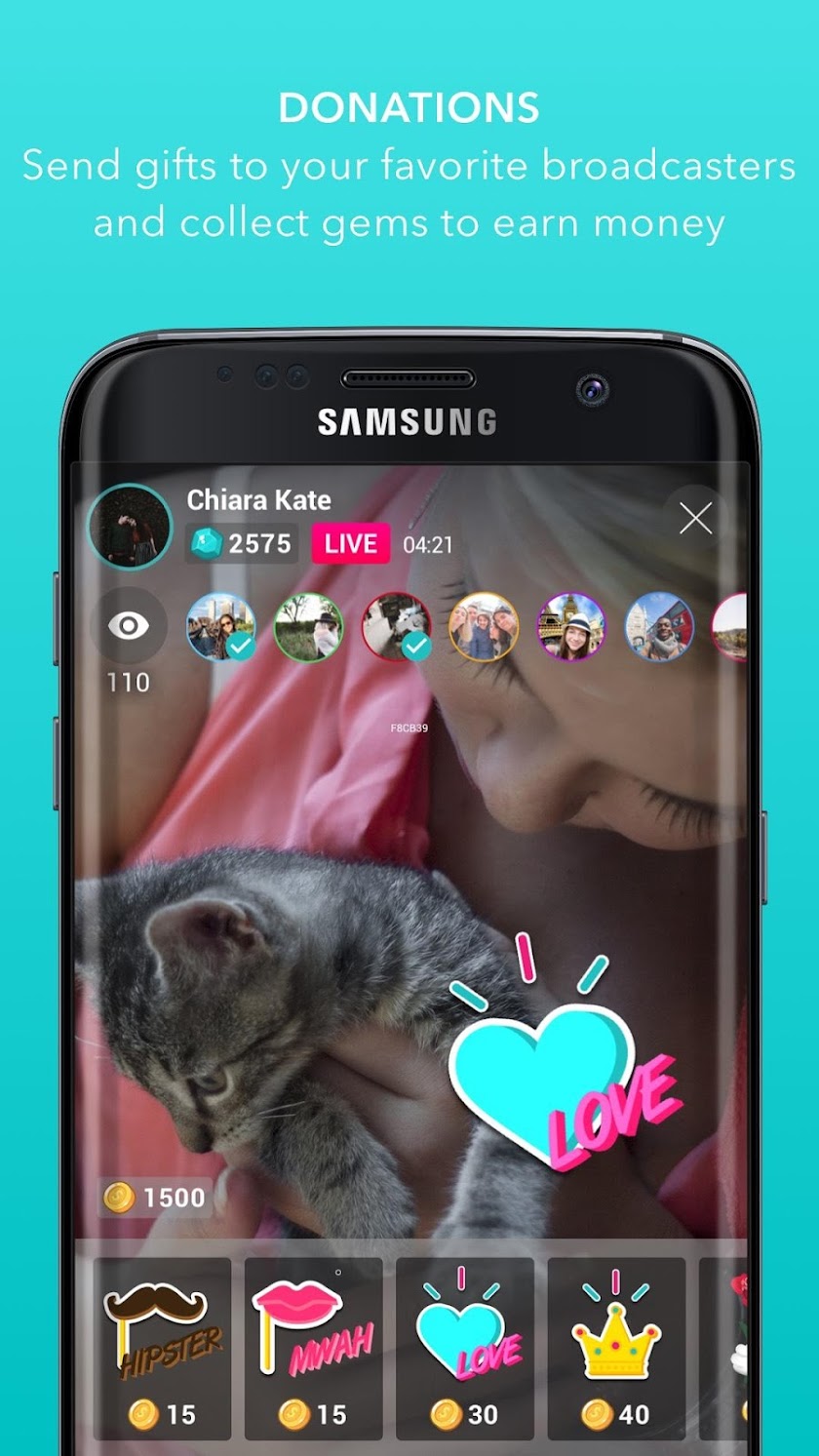 Streamago - Live Video Selfies Screen 3