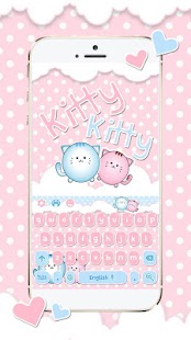 Cat Keyboard Pink Kitty Theme banner