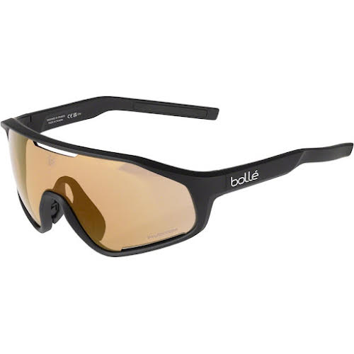 Bolle Shifter Sunglasses - Matte Black/Brown Red Photochromic