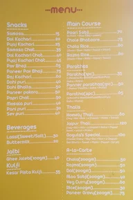 Gogula's Sweets & Chats menu 1