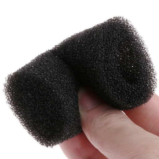 5 Pcs Sponge Aquarium Filter Protect Cover F Fish Tank Inlet Pond Black Foam