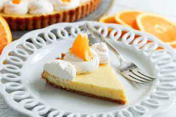 Creamy Orange Ricotta Tart