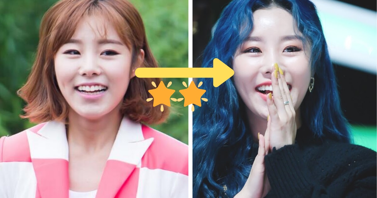 Wheein's Blonde Hair Transformation: Before and After - wide 7