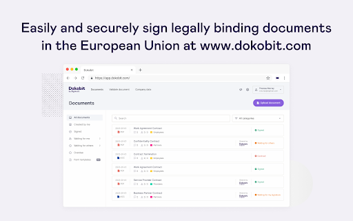 Dokobit e-signing and e-identification