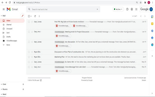 Cisco Voicemail for Gmail