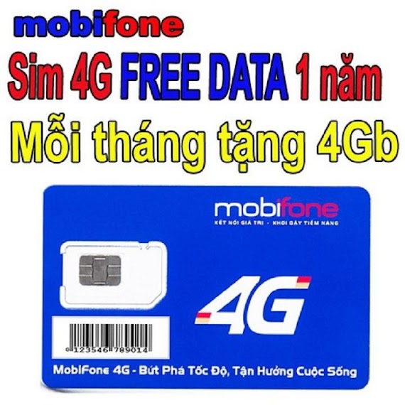 [Free 1 Năm] Sim Mobi Trọn Gói Vào Mạng 1 Năm - Không Cần Nạp Tiền