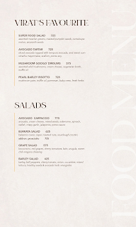 One8 Commune menu 6