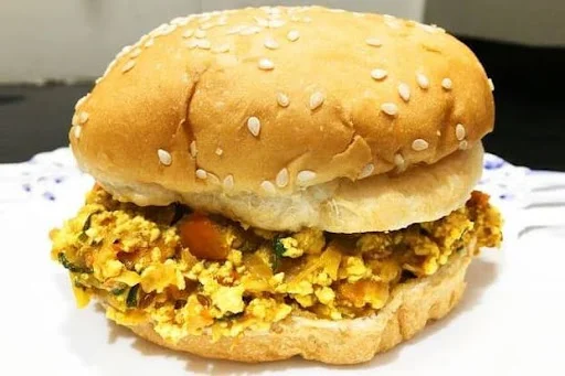 Paneer Bhurji Burger