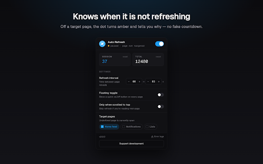 X (Twitter) Auto Refresher screenshot 2