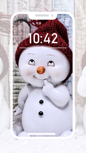 Snowman Christmas Wallpaper