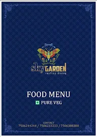 Sky Garden menu 1