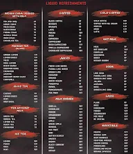 Retro Cafe menu 1