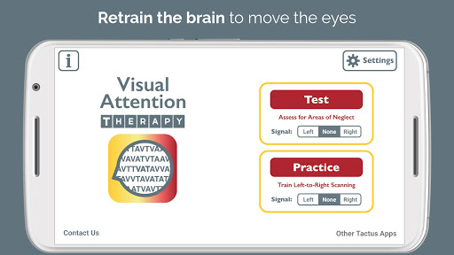 Visual Attention Therapy screenshot for Android
