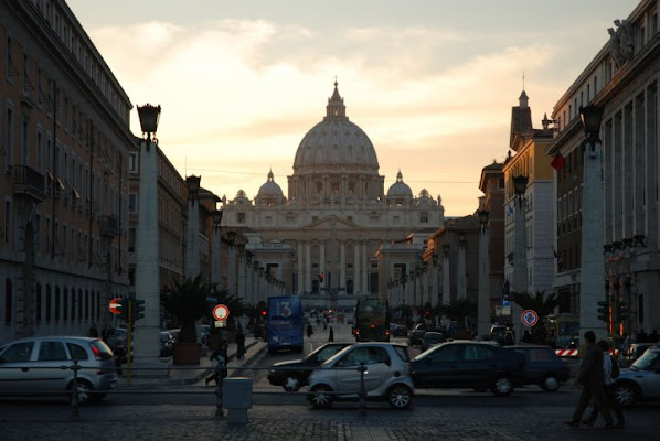 TRAMONTO SU ROMA di roro12