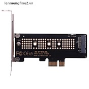 {Fcc}Nvme Pcie M.2 Ngff Ssd To Pcie X1 Adapter Card Pcie X1 To M.2 Card With Bracket {Lenmengfine2}